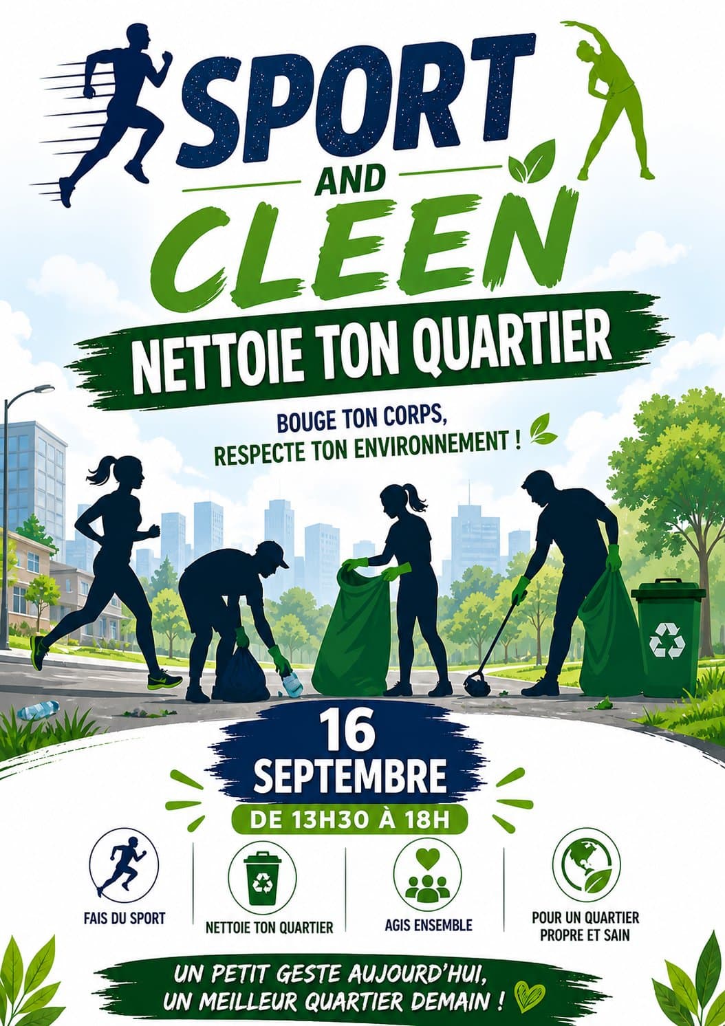 Affiche de l'événement SPORT §CLEAN