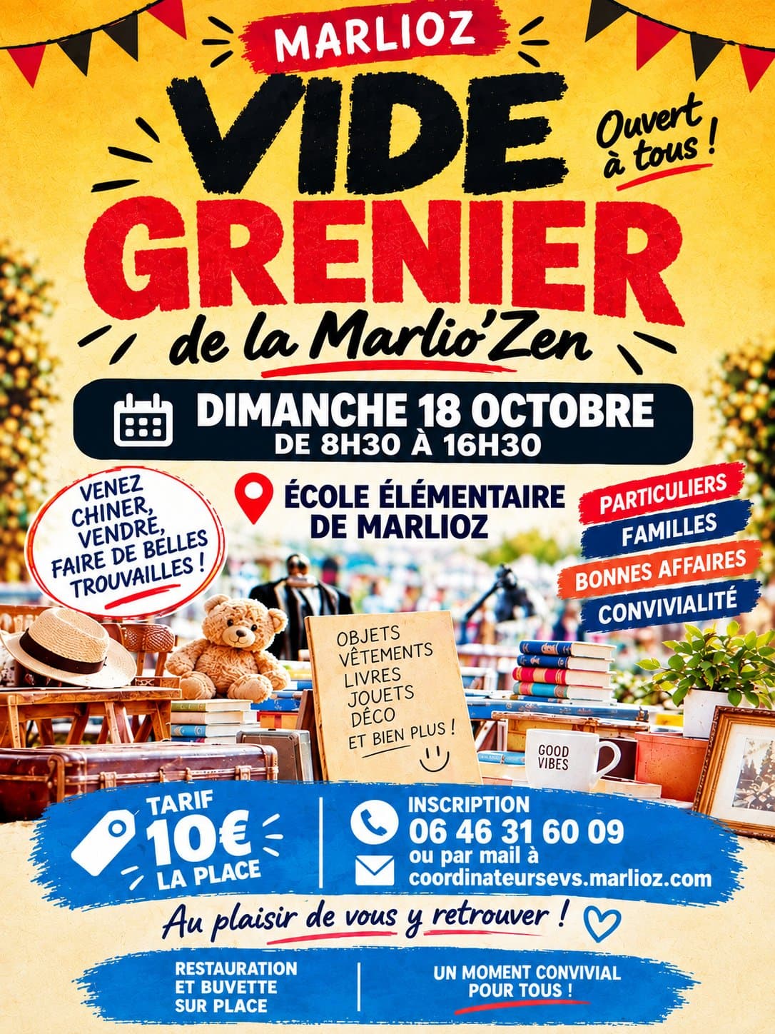 Affiche de l'événement Vide Grenier